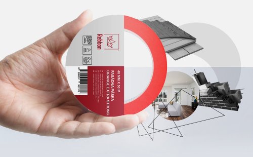 Rebbon® ORANGE EXTRA STRONG | fasádna maskovacia páska