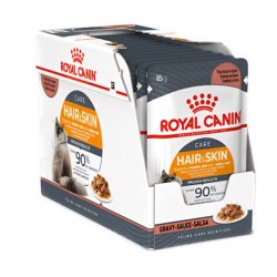 Royal Canin Hair & Skin falatok szószban 12 x 85 g