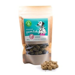 Konopné pamlsky pro psy, lososová příchuť, 200g