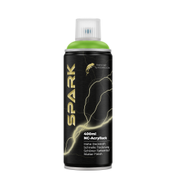 Akrylowa matowa farba w sprayu SPARK – zieleń kiwi 400 ml