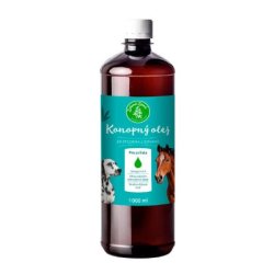 ZELENÁ ZEME Kendermagolaj állatoknak 1000 ml