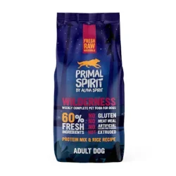PRIMAL SPIRIT kutya 60% Wilderness 12kg