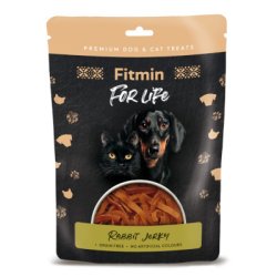 FITMIN For Life Jerky zečja poslastica za pse i mačke 70g