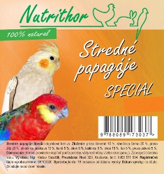 NUTRITHOR Mittelgroße Papageien Spezial