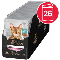PURINA PRO PLAN Cat Adult Delicate Tengeri halas alutasak 26x85g