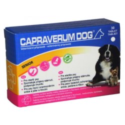 CAPRAVERUM dog senior 30tbl.