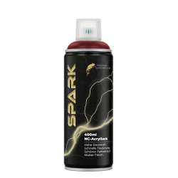 Akrylowa matowa farba w sprayu SPARK – ciemna wiśnia 400 ml