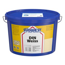 Peinture intérieure universelle blanche SÜDWEST DIN Weiss