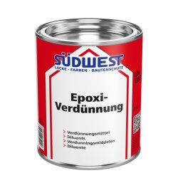 Epoksidni razrjeđivač za 2K-Epoxi-Füllprimer a Unterwasser-Farbe