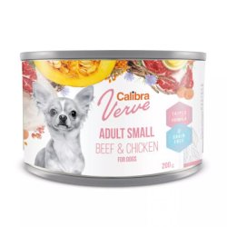 CALIBRA Dog konz. Verve GF Adult Small Marha & Csirke 200g