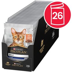 PURINA PRO PLAN Macska INDOOR lazac szószban 26x85g
