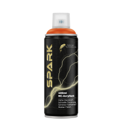 Akrylowa matowa farba w sprayu SPARK – pomarańczowy 400 ml