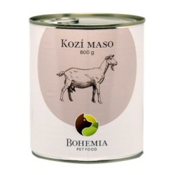 BOHEMIA Kozie mäso vo vlastnej šťave 800g