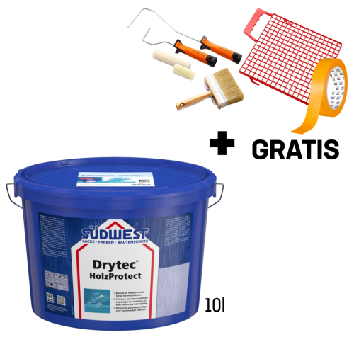 Fasádna vodoodpudivá farba na drevo a drevené fasády SÜDWEST Drytec® HolzProtect