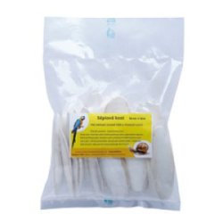Sépiová kosť bez držiaka 10cm 20ks +20% Zdarma