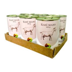 BOHEMIA Kecskehús saját levében 6x400g