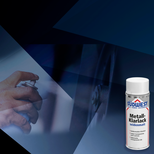 Spray silk matt clear coating - SÜDWEST Metall-Klarlack seidenmatt