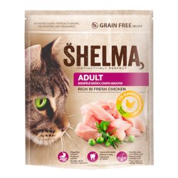 SHELMA Adult s čerstvým kuracím mäsom 750g