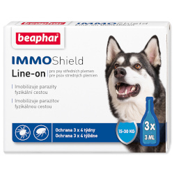 BEAPHAR Line-on IMMO Shield für Hunde M 3x3ml