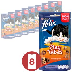 FELIX Play Tubes Huhn und Leber 8x50g