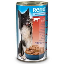 RENO Dog kousky - hovězí 1240g
