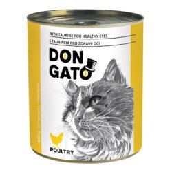 DON GATO cat Drůbež 850g