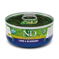 N&D Cat Prime janjetina i borovnica konzerva 70 g