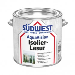 AquaVision® Isolier-Lasur für Holz, weiß