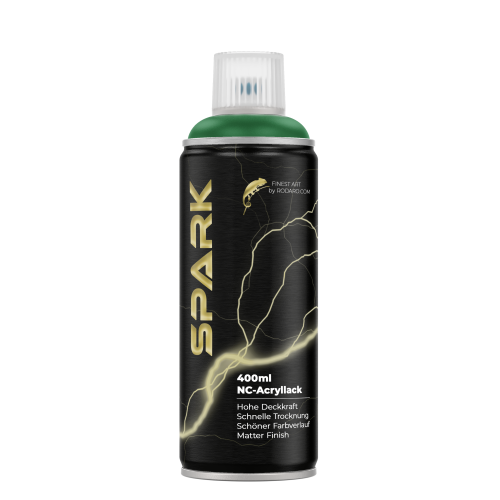 Acryl-Mattsprayfarbe SPARK – moosgrün 400 ml