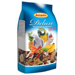 AVICENTRA Deluxe für große Papageien 1kg