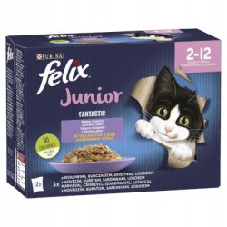 FELIX Fantastic Junior ízletes válogatás zselében 12x85g