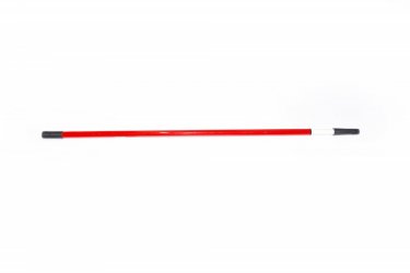 Telescopic pole red metal with cone