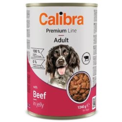 CALIBRA Dog Premium konzerv Marha 1240g