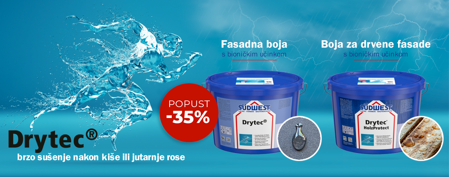 Drytec® fasadna boja