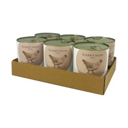 BOHEMIA Slepačie mäso vo vlastnej šťave 6x800g
