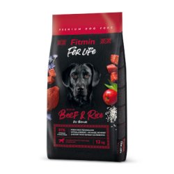 FITMIN dog For Life Beef & Rice 12kg
