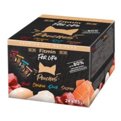 FITMIN cat For Life Multipack 24x85g