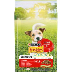 FRISKIES dog Mini Menu s hovädzím 1,5kg