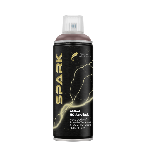 Acryl-Mattsprayfarbe SPARK – terrakottagrau 400 ml