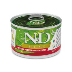 N&D dog PRIME Puppy Chicken & Pomegranate konzerva 140g