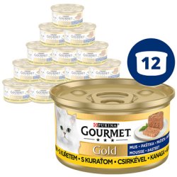 GOURMET Gold csirkehúsos pástétom 12x85g