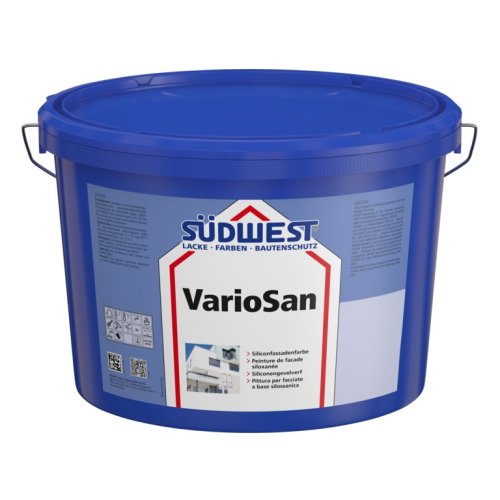 Peinture de façade en silicone avec protection contre les algues et les moisissures SÜDWEST VarioSan®