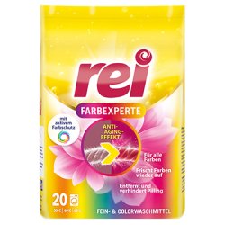 Prací prach Rei Barvě Expert na barevnou prádlo 900g