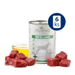 NUEVO dog Sensitive Lamb 6x400g