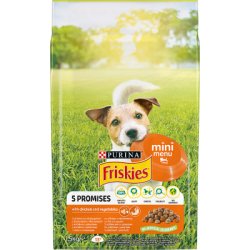 FRISKIES dog Mini Menu s kuřetem a zeleninou 1,5kg