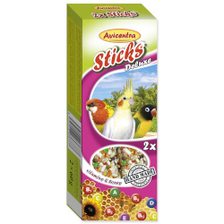AVICENTRA Rúdak kismadaraknak vitaminos-mézes 2 db