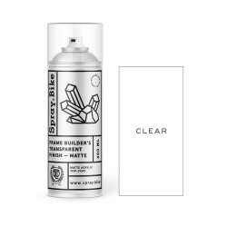 Spray.Bike Finish Transparent pentru Constructorii de Cadre - Mat - 400 ml