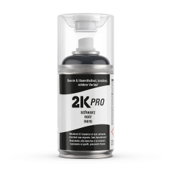 2K-PRO PU vopsea poliuretanică bicomponentă spray | negru lucios