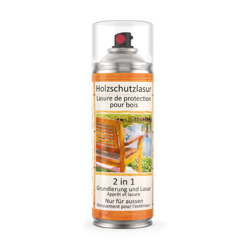 Lazură protectoare 2în1 pentru lemn Pin 400ml
