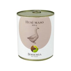 BOHEMIA Husie mäso vo vlastnej šťave 800g